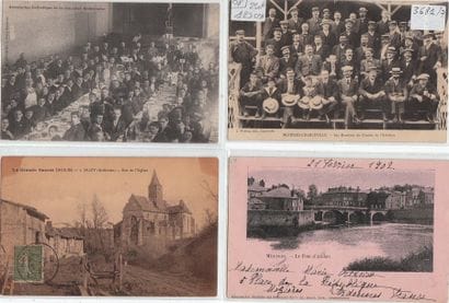 ARDENNES : lot de 129 cpa