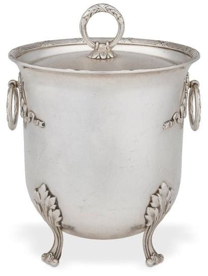Seau à glaçons et son intérieur en métal...