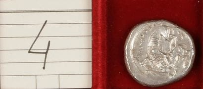 PHENICIE. Double shekel d’AINEL, roi de BYBLOS...