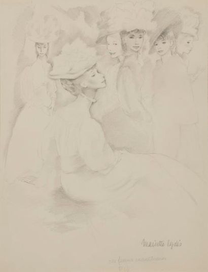 [LYDIS (Mariette)] - BAUDELAIRE (Charles).
Les...