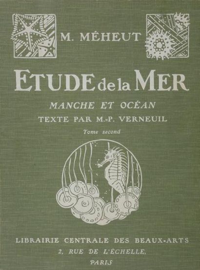 MÉHEUT (Mathurin).
Étude de la mer. Faune...