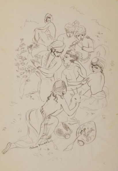 [MINACHE (Génia)] - ‘UMAR HAYYAM.
Les Robaïyat...