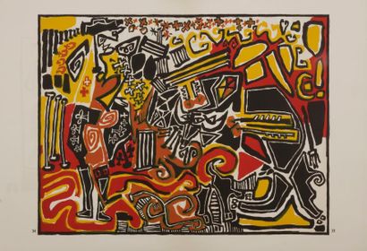 [PARIS (Gabriel)] - LEIRIS (Michel).
Abanico...
