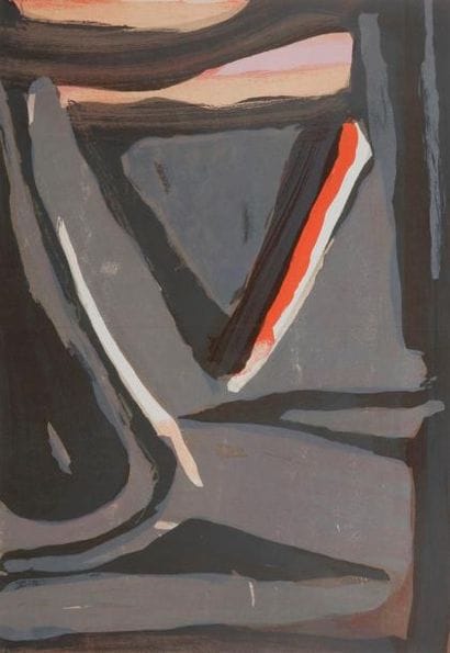 VELDE (Bram van).
Derrière le miroir. Bram...