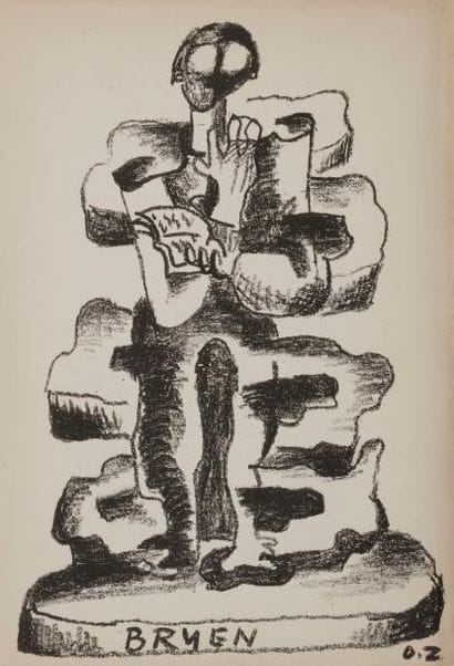 [ZADKINE (Ossip)] - BRYEN (Camille).
La Chair...