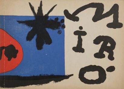 [MIRÓ (Joan)].
Ensemble de catalogues d’expositions...