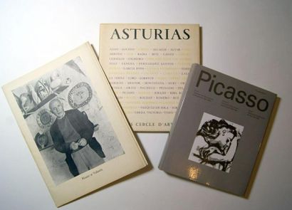 [PICASSO (Pablo)].
Ensemble de 6 ouvrages...