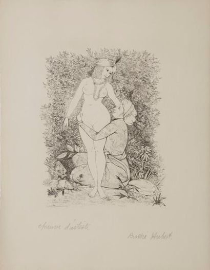 [HUBERT (André)] - MONTESQUIEU.
Lettres persanes.
Paris...