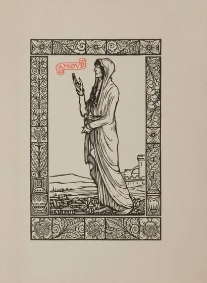 [JOU (Louis)] - SUARÈS (André).
Amour. Poëme...