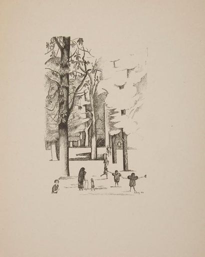 [KISLING (Moïse)] - CENDRARS (Blaise).
La...