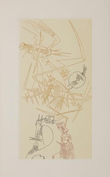 [LAM (Wifredo)] - JOUFFROY (Alain).
L’Antichambre...