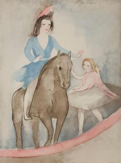 [LAURENCIN (Marie)] - LOUŸS (Pierre).
Dialogue...