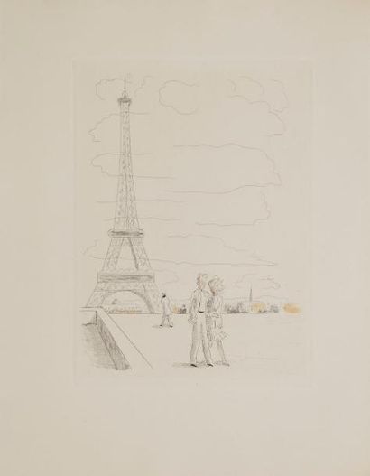 [LEPAPE (Claude)] - FABRE-LUCE (Alfred).
Paris...