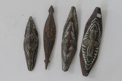 4 ornements de flutes Sepik

Le Gué