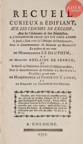 [DÉMONOLOGIE] - CARRÉ (Rémi).
Recueil curieux...