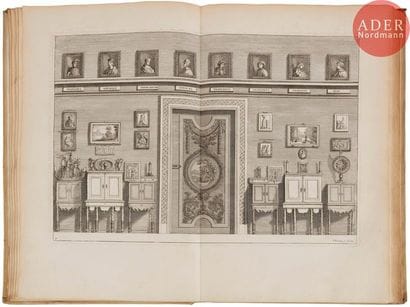 DU MOLINET (Claude).
Le Cabinet de la bibliothèque...