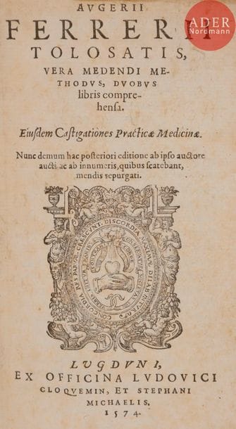 FERRIER (Auger).
Augerii Ferrerii Tolosatis,...