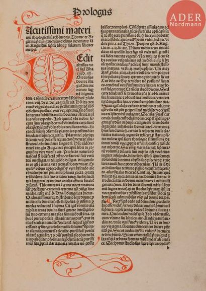 [INCUNABLE] - THOMAS DE STRASBOURG.
Acutissimi...