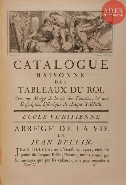 LÉPICIÉ (François-Bernard).
Catalogue raisonné...