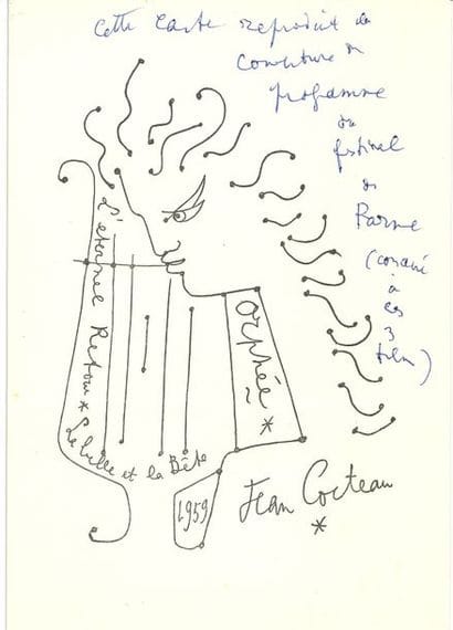 Jean COCTEAU. L.A.S., 20 mai 1959, à Robert...