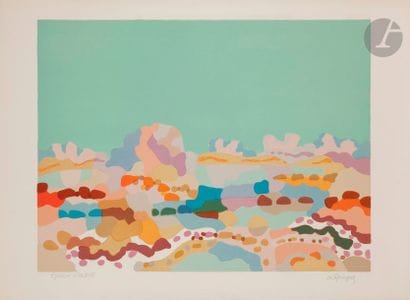 Charles LAPICQUE (1898-1988)
Lagune bretonne,...