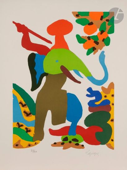 Charles LAPICQUE (1898-1988)
La Chasse au...