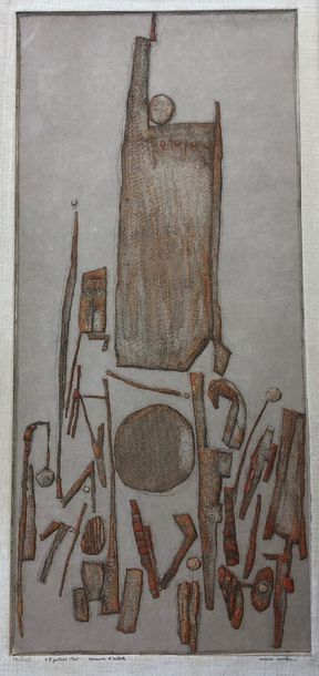 Pierre COURTIN (1921-2012)

Trujillo

Estampe,...