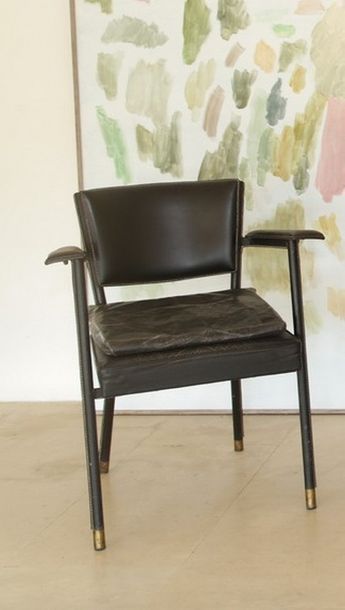 Jacques QUINET (1918-1992)

FAUTEUIL DE BUREAU,...