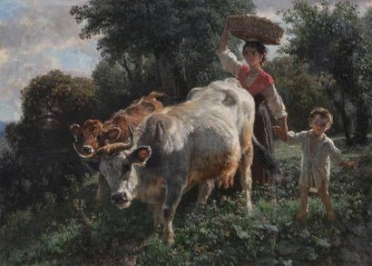 Filippo PALIZZI (1819-1899)

Scène champêtre...