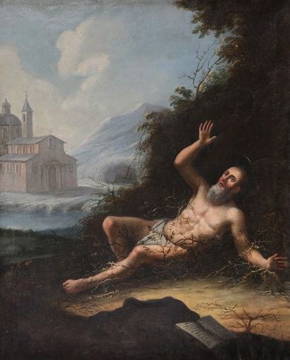 ECOLE Italie du Nord du XVII - XVIIIème Siècle...