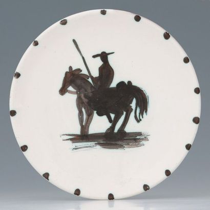 D'après Pablo PICASSO (1881-1973)

ASSIETTE...