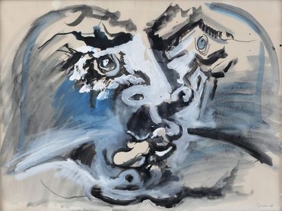 Édouard PIGNON (1905-1993)

Visage

Gouache,...