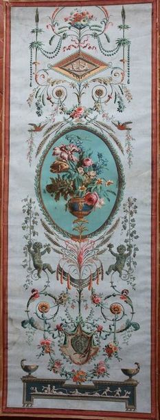 PAPIER PEINT Manufacture Royale de Reveillon...