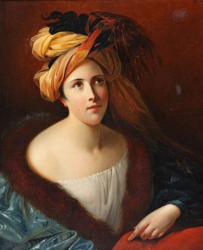 ECOLE ROMANTIQUE

Portrait de jeune fille...