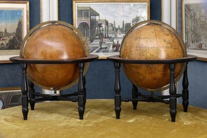 GLOBE TERRESTRE et GLOBE CELESTE par KIRKWOODS

Angleterre...