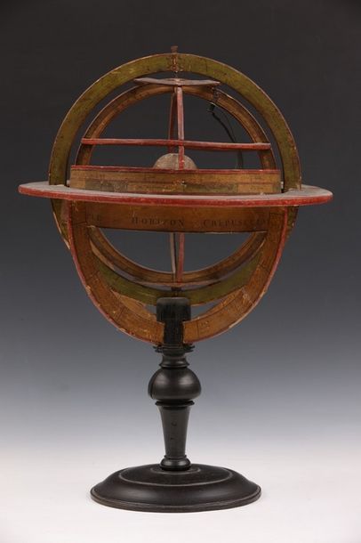 SPHERE ARMILAIRE signée Delamarche

XIXème...