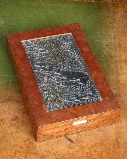 COFFRET RECTANGULAIRE 

Epoque 1930

Placage...