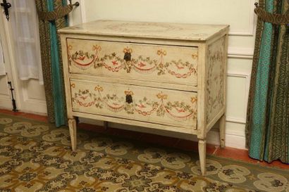 COMMODE 

En partie Italie XVIIIème Siècle

Bois...
