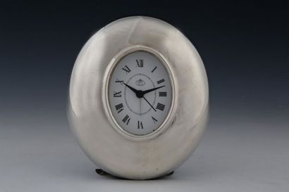 PENDULE DE TABLE ovale - Travail italien...