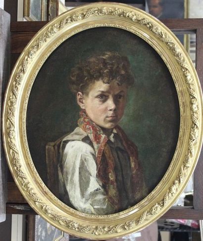 ECOLE FRANCAISE de la Fin du XIXème Siècle

Portrait...