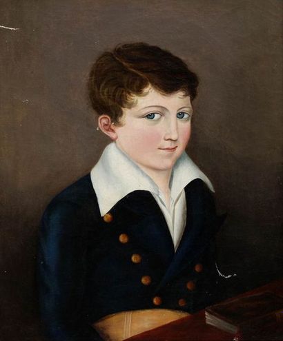 ECOLE DU XIXème SIECLE

Portrait d'écolier

Huile...