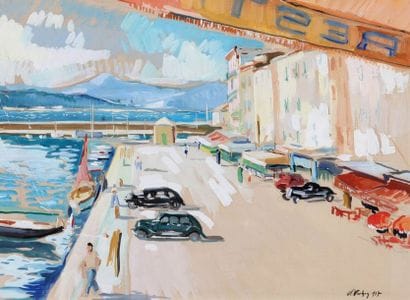 Alfred VACHON (1907- ?)

Paysage animé

Gouache

Signée...