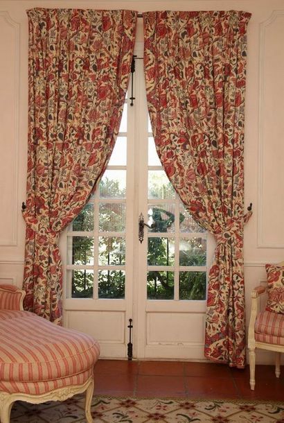 LOT DE RIDEAUX ET COUSSINS Modernes

Coton...