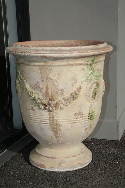 PAIRE DE VASES DE JARDIN 

Modernes 

Anduze...