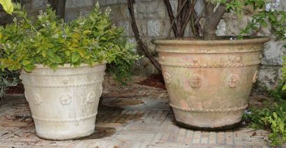 BIOT

HUIT VASES D'ORNEMENT dont six contenant...