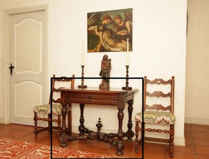 TABLE A ECRIRE 

En partie du XVIIème Siècle

Noyer...