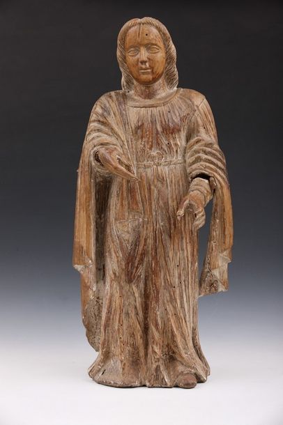 Saint Jean (?) en bois sculpté

XVIIe siècle

H....