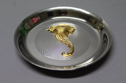 HERMES Paris

Coupelle en inox ornée au centre...