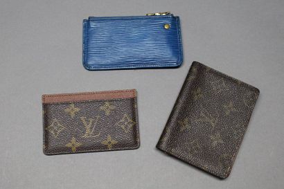 Louis VUITTON

Lot composé de deux porte...