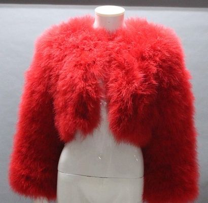 Sonia RYKIEL 

Cropped jacket en marabout...